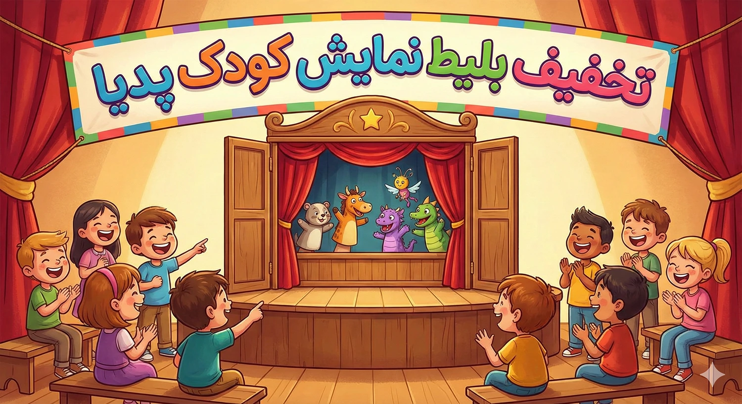 تخفیف بلیط نمایش کودک